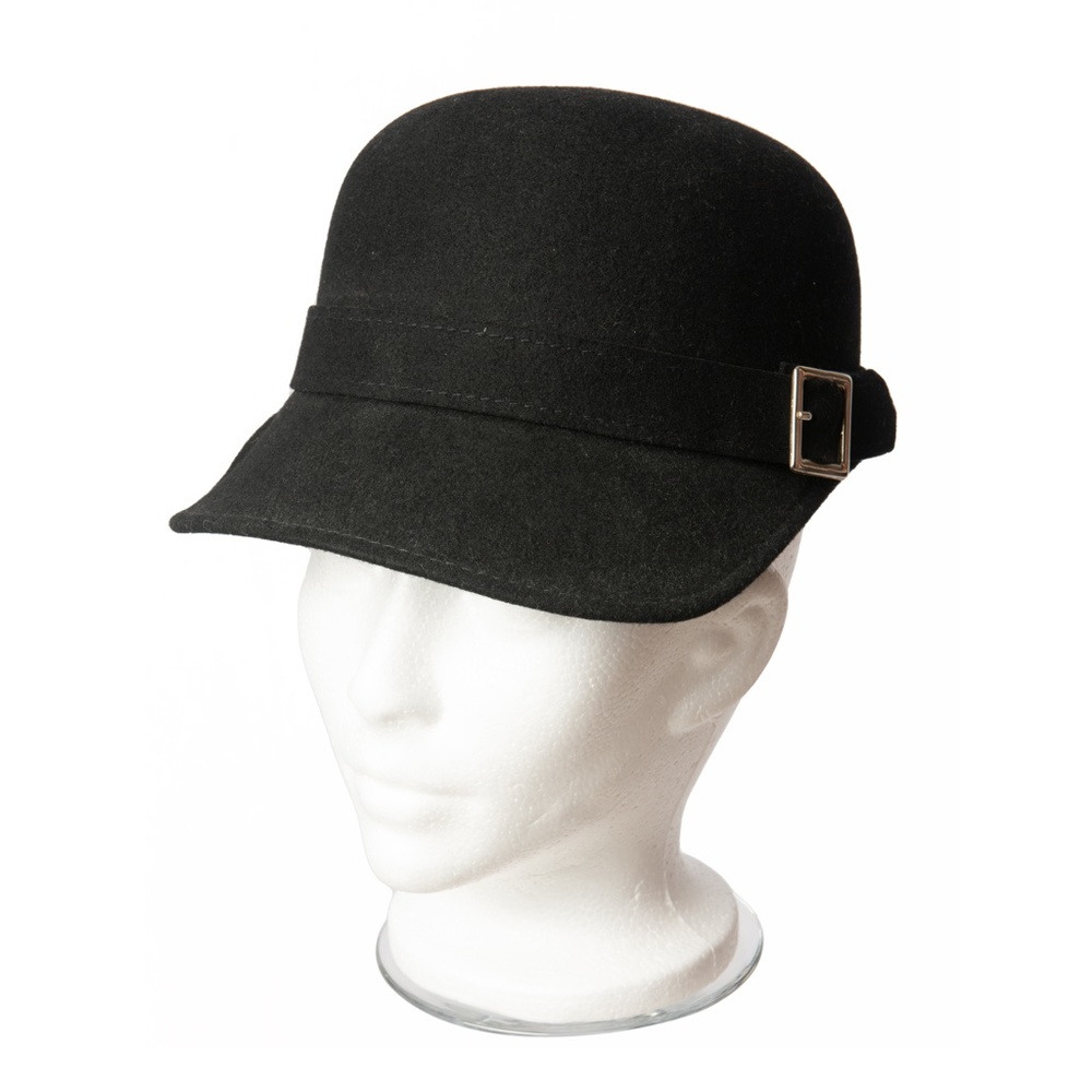 Black Filippo Catarzi Woman's Italian Hat